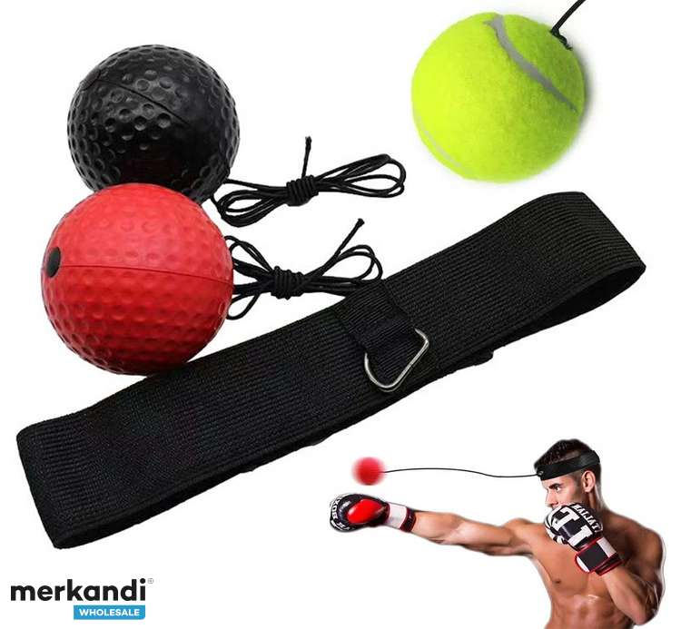 Reflexbollar för boxning – 3-pack